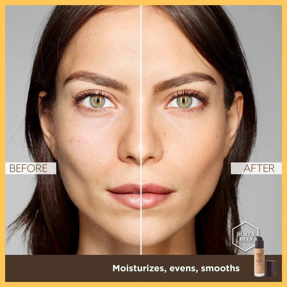 Burt's Bees Goodness Glows Liquid Makeup #1062 Cocoa